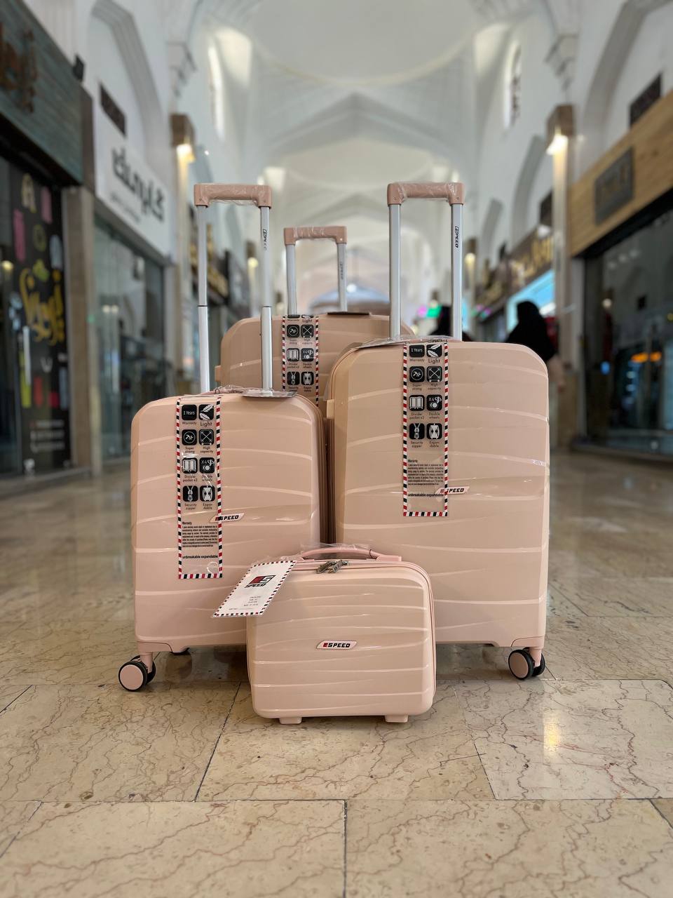 ست چمدان چهارتیکه اسپید